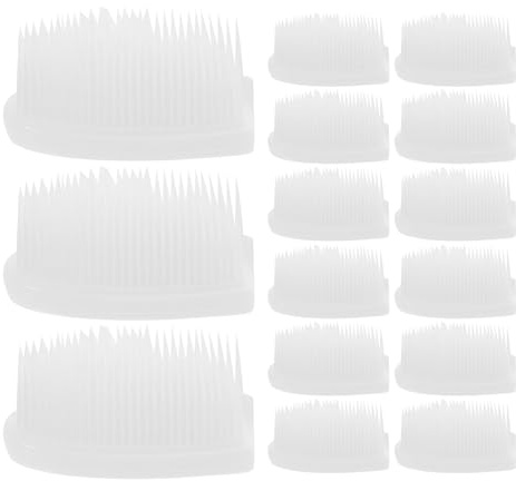 BAZEITFLOW 30 Têtes De Brosse À Dents En Silicone Pour Adultes Têtes De Brosse À Dents D'Apprentissage Recharges