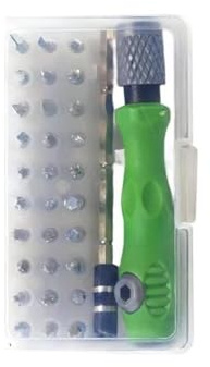 Juego de destornilladores multifuncionales 32 en 1, Mini destornillador pequeño, herramienta Torx Phillips, destornillador magnético, Kit de reparación portátil, 1 Uds.