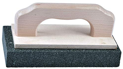 Schleifstein mit Handgriff 200 x 100 x 35 mm Körnung 30