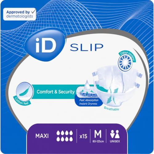 ID Expert Inkontinenz-Slipeinlagen, Einweg, Medium (80-125 cm)