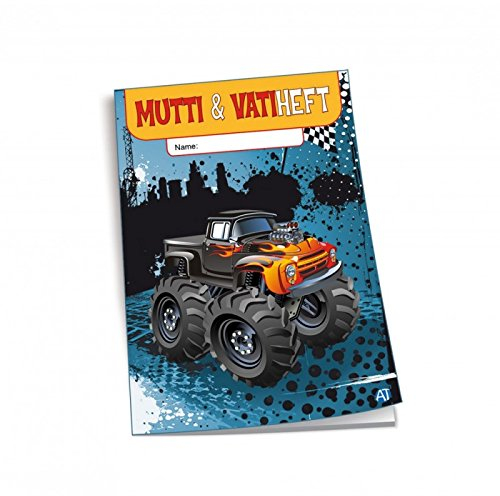 Muttiheft / Vatiheft Monster Truck / DIN A6 / 48 Seiten / mit Heftumschlag
