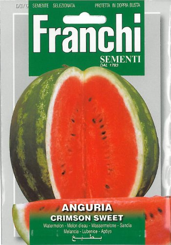 SEMENTI DI ORTAGGI DI QUALITA' PER USO HOBBYSTICO IN BUSTINA TERMOSALDATA (ANGURIA CRIMSON SWEET)