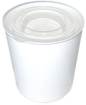 Spinnrad Joghurt- & Quarkbereiter-Einsatzbehälter, Rechteckige Kunststoffbox mit Scharnierdeckel, 120 x 120 x 130 mm, Behälter, Lagerbox, 3169421