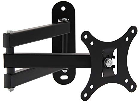 Holdfiturn TV Wall Bracket 14-27 inch Swivels Tilts Heavy Duty TV Bracket with Arm for LED LCD Plasma Curved Screen Monitor