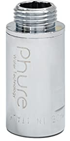 Phure NeoKal - Antical magnético antibacteriano, protección antical universal para ducha, ducha, bañera de baño, imanes de neodimio, universal de 1/2 pulgadas