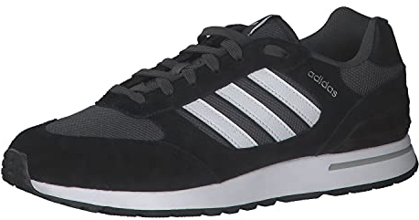 adidas Herren Run 80s Sneaker, Mehrfarbig Negbás Ftwbla Grisei, 42 2/3 EU