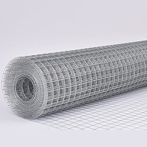 Hardware-Tuch 40 Zoll X 66 Fuß 1/2 Zoll Öffnung 19 Gauge Nach Dem Schweißen Verzinkt, Drahtgeweberolle Maschendrahtzäune Drahtgewebe Gartenpflanzenstützen ( Size : 5CM HOLE X 1.5MM THICK-1.2X20M )