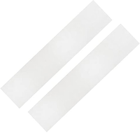 liovitor 2 Packungen Klar Skateboard Grip Band Wasserdichtes Langbrett Scooter Grip Tape für Roller Brett Langbrett Skateboard Scooter