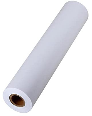 PLAFOPE Zeichenpapierrolle Für Junge Mädchen Weißes Zeichenpapier Bastelpapierrolle Geschenkpapier Malpapier Für Buntstifte Und Farbe Skizzenpapier Papierrolle
