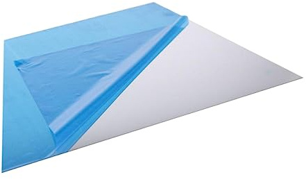 ABOOFAN Pegatina de Espejo Reflectante 50x100 Cm, Adhesivo de Pared Autoadhesivo 0,1 Mm, Película de Espejo Removible, Decoración para Salón, Dormitorio, Cocina y Oficina