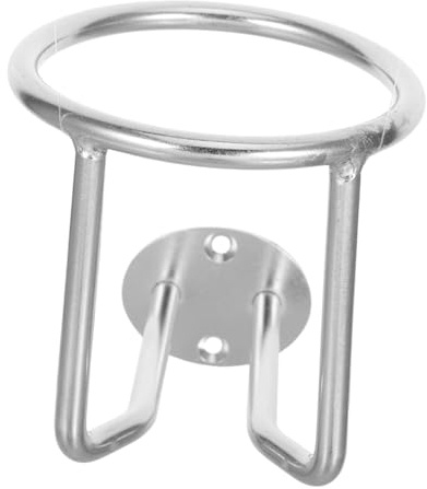 WEKADRIN Portabicchieri in Acciaio Supporto da Parete per Yacht Camper e Barche Resistente alle Intemperie e Adatto Diverse Dimensioni Bicchieri