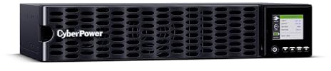 CyberPower OL1KRTHD High-Density Smart App Online Sinewave UPS System, Double Conversion, 1000VA/1000W, 8 Outlets, 2U Rack/Tower