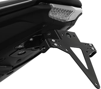 ZIEGER Motorrad Kennzeichenhalter kompatibel mit: Yamaha MT-125 Standard