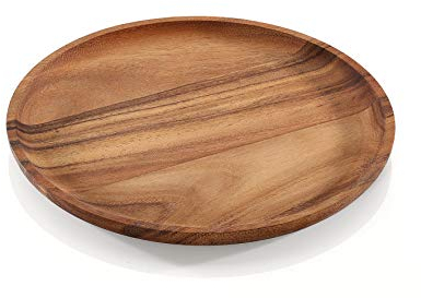 Zassenhaus Acacia Wood 55993 - Plato de madera natural