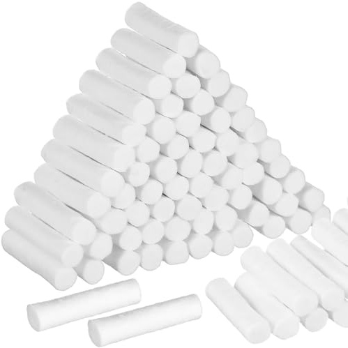 Artibetter 5Pcs Zahnärztliche Wattebäusche Zahnärztliche Mullrollen Wattebäusche Gerollte Wattebäusche Nasenstöpsel für Blutige Nase Zähne Mund