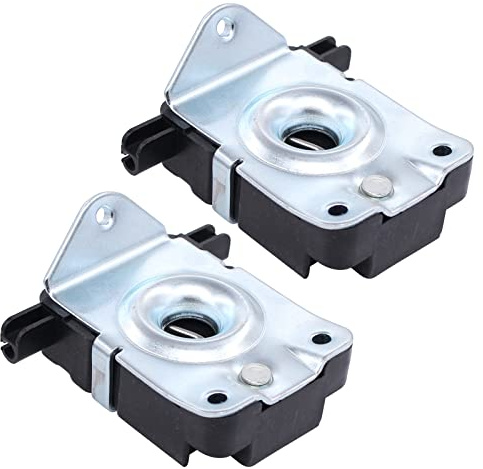 Doo Engy Frontklappenschloss Unterteil Motorhaubenschloss Motorhaubenverriegelung vorne unten links und rechts für 3er E46 5er E39 X5 E53 Z8 E52 51238203859