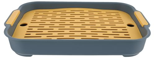 ibasenice Plástico Mascotas Pequeñas Entrenamiento - Caja De De Conejo Caja De De Conejo Inodoro De Plástico para Mascotas Pequeñas Jaula De Jaula De a De Baño De Entrenamiento De Baño De