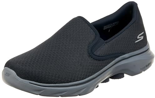 Skechers herr GO Walk 7, Navy Textile, 12 UK, Marinblå textil, 47.5 EU