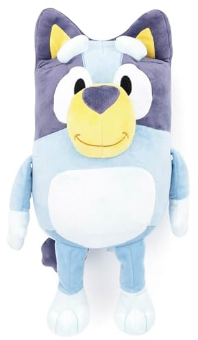 Jay Franco Plusg Pillow Buddy Super Soft Polyester Microfiber | Bluey 19 Inches