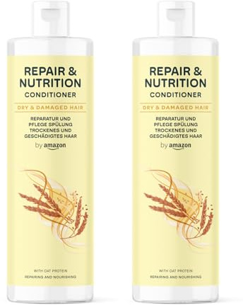 by Amazon Après-shampooing Repair & Nutrition, 2 x 300 ml