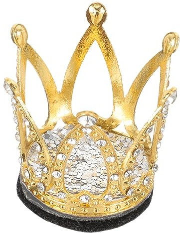 TOKIDNY Strass Helmaccessoires Kronendekoration Für Helme Leicht Und Langlebig Für Sport Partys Und Geschenk Kompatibel Mit Helmtypen