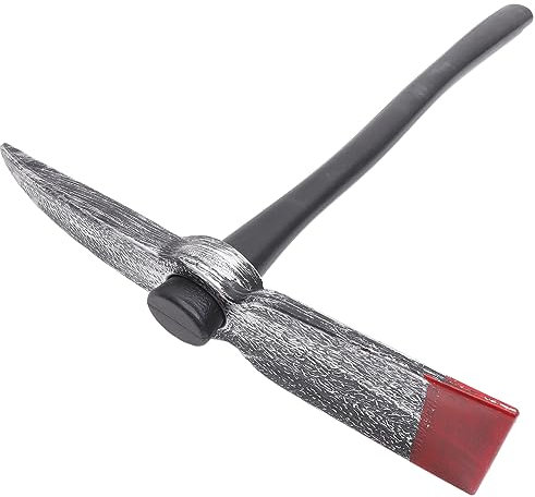 TOYANDONA Halloween Simulation Pickaxe Requisite Realistische Kunststoff- Für Kostümparty Karneval Fotorequisiten Sicher Und Leicht Für Erwachsene