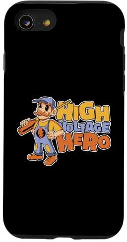 Hülle für iPhone SE (2020) / 7 / 8 High Voltage Hero Elektroniker Elektrotechniker Elektriker