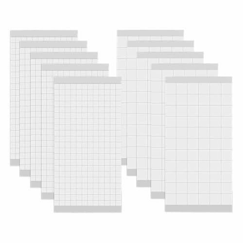 Double Sided 3D Sticky Foam Pads Squares for Crafting, 10 Sheets | 2 Sizes Self-Adhesive Foam Dots & Sheets for Card Making, DIY Crafts, Scrapbooking, Decoupage, Home Office Supplies, 6mm+12mm