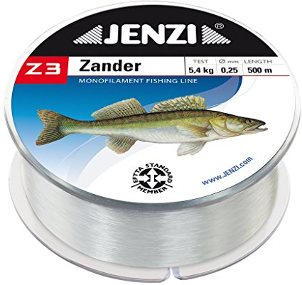JENZI Z3 Line Zander mit Fischbild 0,30mm 500m