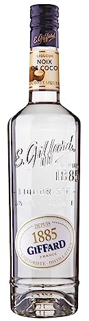 Giffard - Liqueur de Noix de Coco - Recette Française - Fruitée et Douce - 70 Cl, 700 milliliters