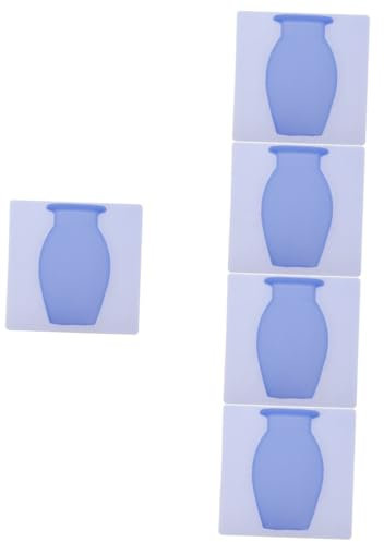 Supvox 5stücke Silicone Wall Hanging Vase Wasserdichter Leichtgewichtiger Wandblumenhalter Für Kreative Dekoration Wohnräumen Und Hochzeiten Für Wasserbasierte Pflanzen