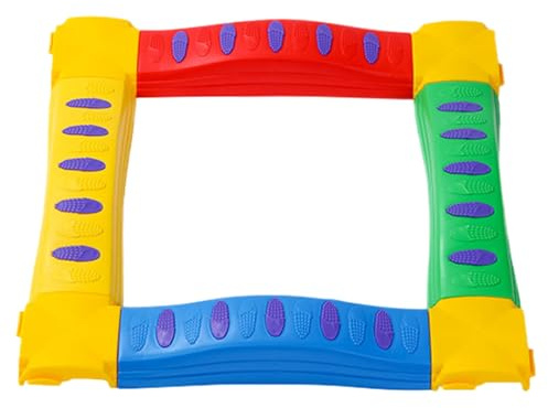 Barra de Equilibrio Infantil,Juguete De Barra Para Ejercicio De Equilibrio - Ejercitador Infantil De Interior - para Niños y Niñas de 3 a 5 Años Interior Exterior Patio Sala de Juegos Preescolar