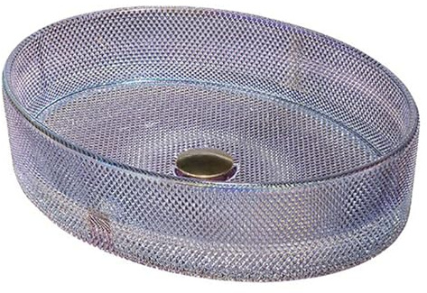 ZYCDP Aufsatzwaschtisch Glas Oval Waschbecken Bad Ohne Hahnloch 500 X 375 X 120 mm Farbe