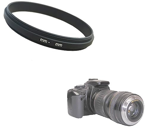 Anello di Inversione Macro Coupler Maschio-Maschio | Raccordo per Fotografia Macro e Micro | Adattatore in Alluminio Anodizzato per Obiettivi Fotografici - Varie Misure Disponibili: (49-49 mm)