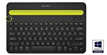 Logitech K480 Clavier sans Fil Multidispositif pour Windows, macOS, iPadOS, Android, Chrome OS, Bluetooth, Compact, PC, Mac, Ordinateur Portable, Smartphone, Tablette, Clavier Français AZERTY - Noir