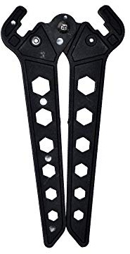 New Black Cartel Compound Bow Spring Loaded Bowstand Kick Stand by Cartel by Cartel