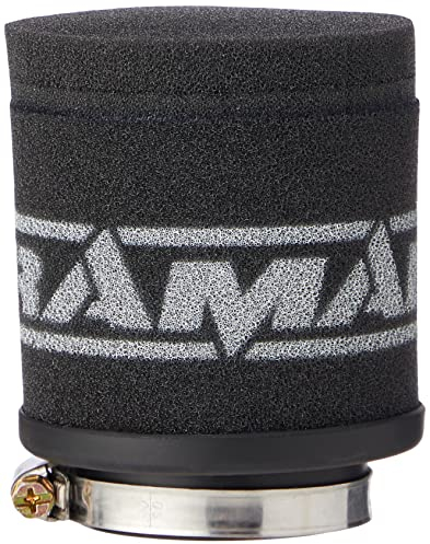 Ramair Filters MR-006 Motorcycle Pod Air Filter, Black/Charcoal, 48 mm