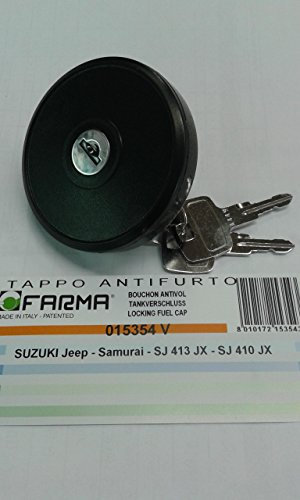 Tappo Serbatoio Carburante con Due Chiavi Suzuki Samurai/Jeep/SJ 413 JX/SJ 410 JX