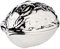 EDZARD Cascanueces Nogal, Plateado, Protegido contra el deslustre, Longitud 12 cm