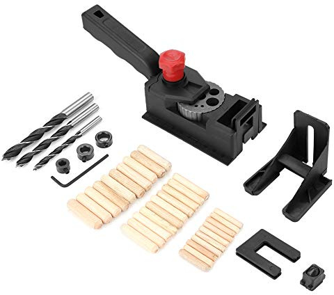 Bohren Führen 38pcs / set Holz Dübel Gerade loch Jig Bohrer Holzbearbeitung Zimmerei Stellungsregler Locator DIY Werkzeug MEHRWEG VERPACKUNG