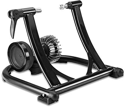 ZXCVBNAS Steht Bike Trainer Road Bike Trainer Maschine mit Noise Reduction Rad Widerstand Tragbare Flüssigkeitswiderstand einen.Kreislauf.durchmachengebirgsfahrrad stationäres