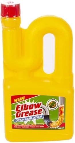 Disgorgante per Scarichi - Sgorgo Rapido e Potente - Soluzione Efficace per il Drenaggio Idraulico - Sgorgo per Scarico- 750ml