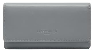 Liebeskind Berlin Geldbörse Damen Slam Leder I Geldbörse Damen groß I viel Platz, viele Fächer & Münzfach mit Reißverschluss I Leder Portemonnaie Damen I Damengeldbörse groß mit RFID-Schutz