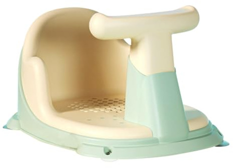 Babybadewannenstuhl als Badewannensitz für Babys und Kleinkinder | Pp und Tpr, für Heimnutzung zur Badezeit, mit Niedlichem Design, Passend für Babywannen
