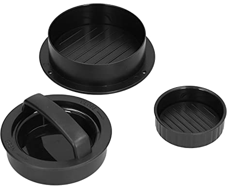 Non Stick Hamburger Patty Press Mould,Easy Demould,High‑Quality Safe ABS, for Stuffed Burgers, Patties, and Meat Patties
