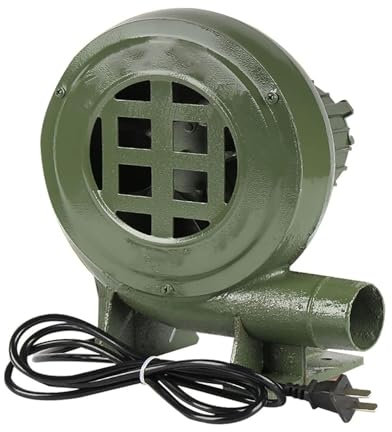 Soffiatore Elettrico - 220V Soffiatore Per Barbecue Ventilatore Centrifugo, Ventole A Filo Di Rame, Soffiatore Per Forgia A Carbone A Basso Rumore, Per Campeggio/Picnic/attività All'aperto(40W)