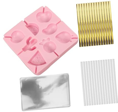 SHOWERORO Stampo in Silicone Per Lecca-lecca Per Caramelle Dolci Facili Da Sformare E Pulire Per Dolcetti E Caramelle