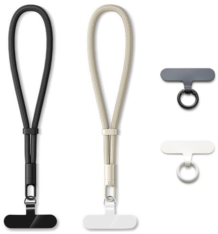 MORSUNBELA Handykette Kurz Universal Handschlaufe Handy 2 Stück | 2 Stück Handyband Kurz für Kopfhörer Handyhülle USB-Stick Kamera Handgelenk