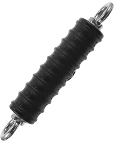 SUPVOX Poignée de Tirage Compacte Double Anneau pour Fitness Poignée Courte pour Machines à Câble et Bandes de Résistance Grip Antidérapant pour Entraînement de Force