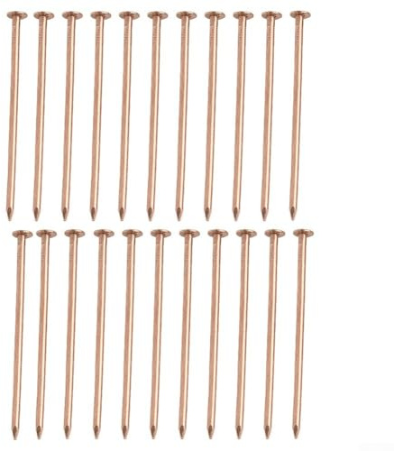 Vidonergy Tree Killer Nails 3.5 Inch, Copper Stump Removal Spikes for Killing Tree Roots and Stumps, 22 Pcs Pure Copper Nails for Root Control and Stump Elimination